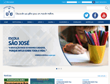 Tablet Screenshot of escolasaojoseba.com.br